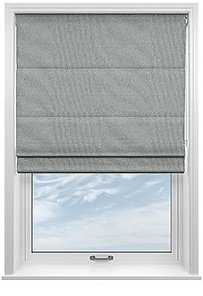 Ellesmere, Earl Grey - Twist&Fit Roman Blind